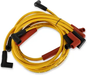 ACCEL 4093 Spark Plug Wire Set - Super Stock Graphite Core 8mm - Yellow