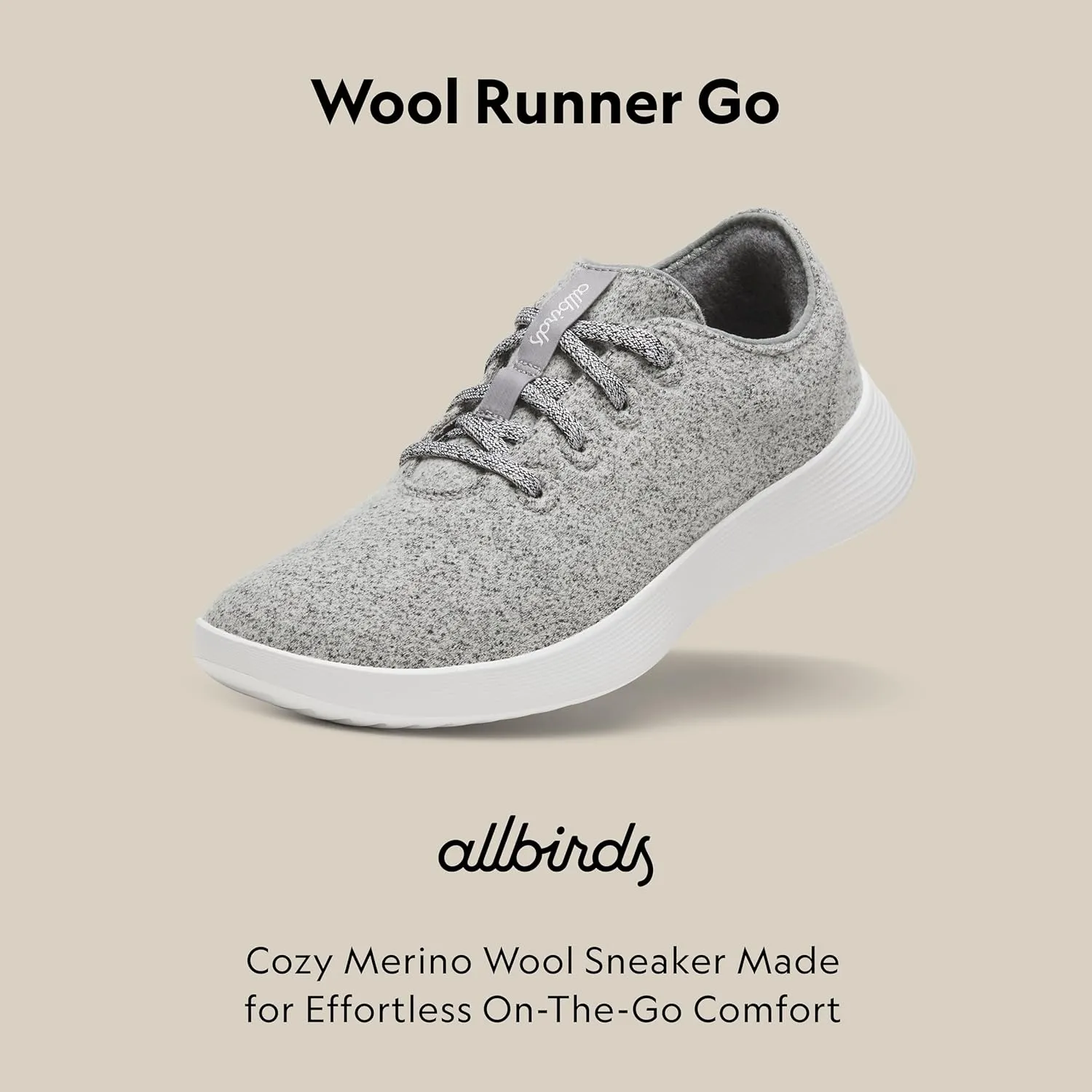 Allbirds Men's Wool Runner Go Sneaker