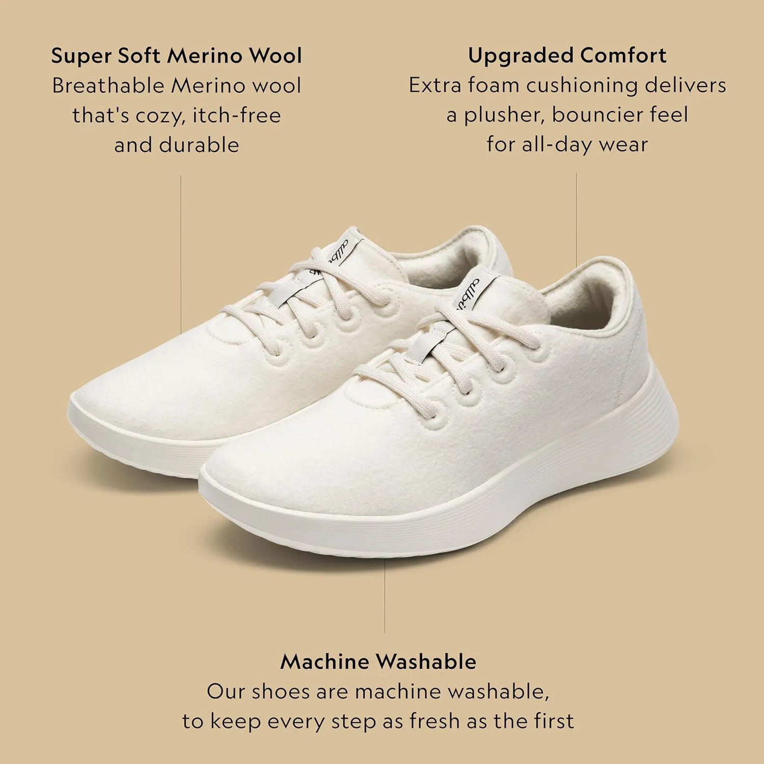 Allbirds Men's Wool Runner Go Sneaker