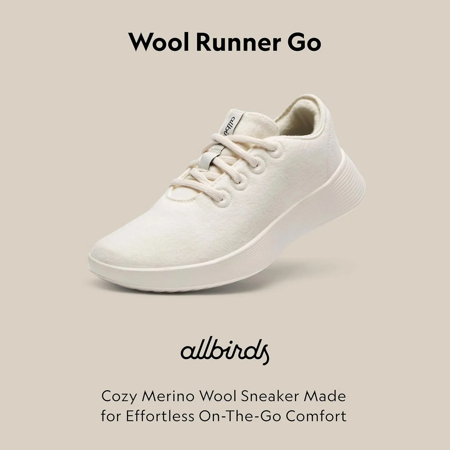 Allbirds Men's Wool Runner Go Sneaker