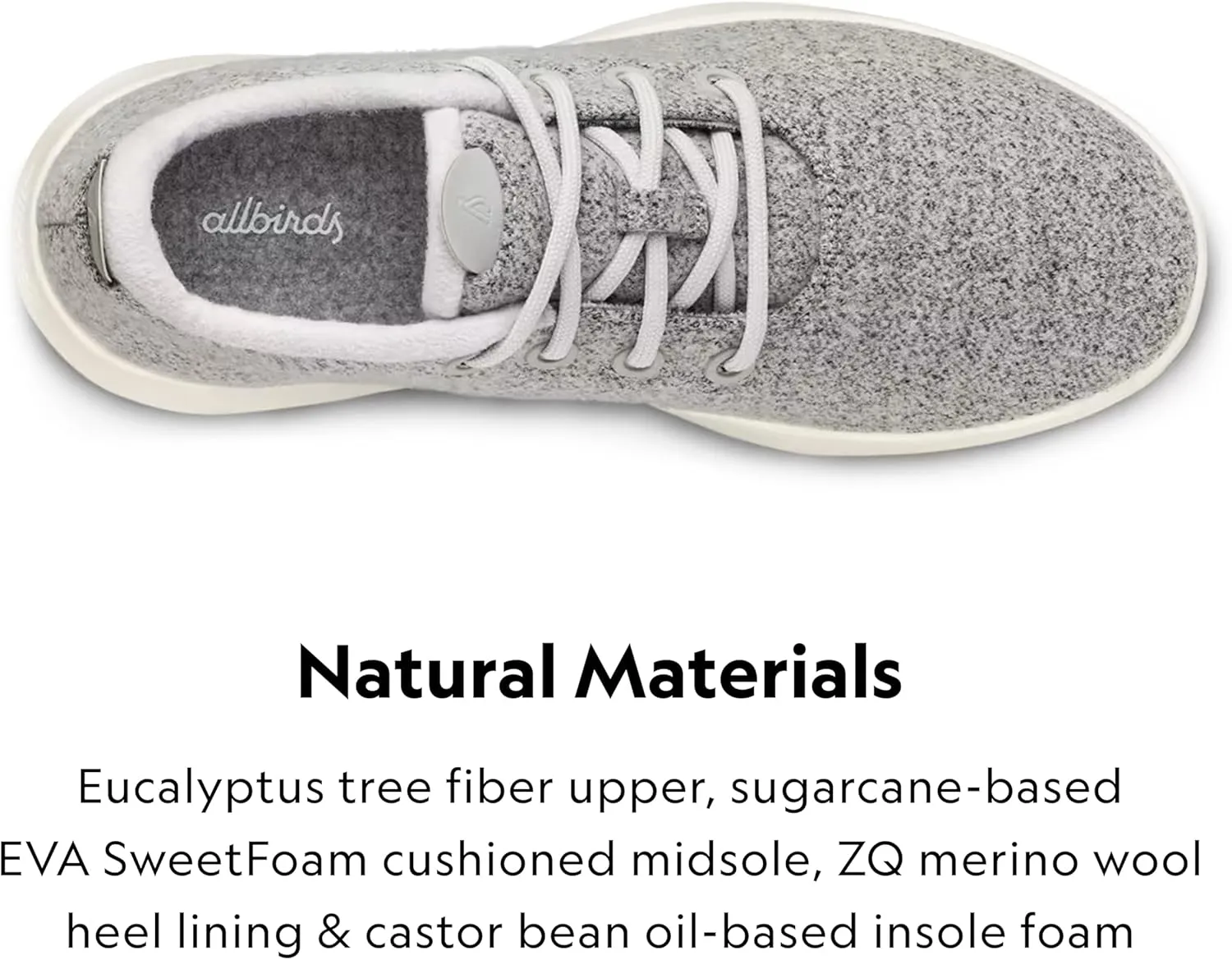 Allbirds Women’s Wool Runner Mizzles Water-Repellent Breathable Casual Walking Sneakers Made with Eco-Friendly Merino Wool