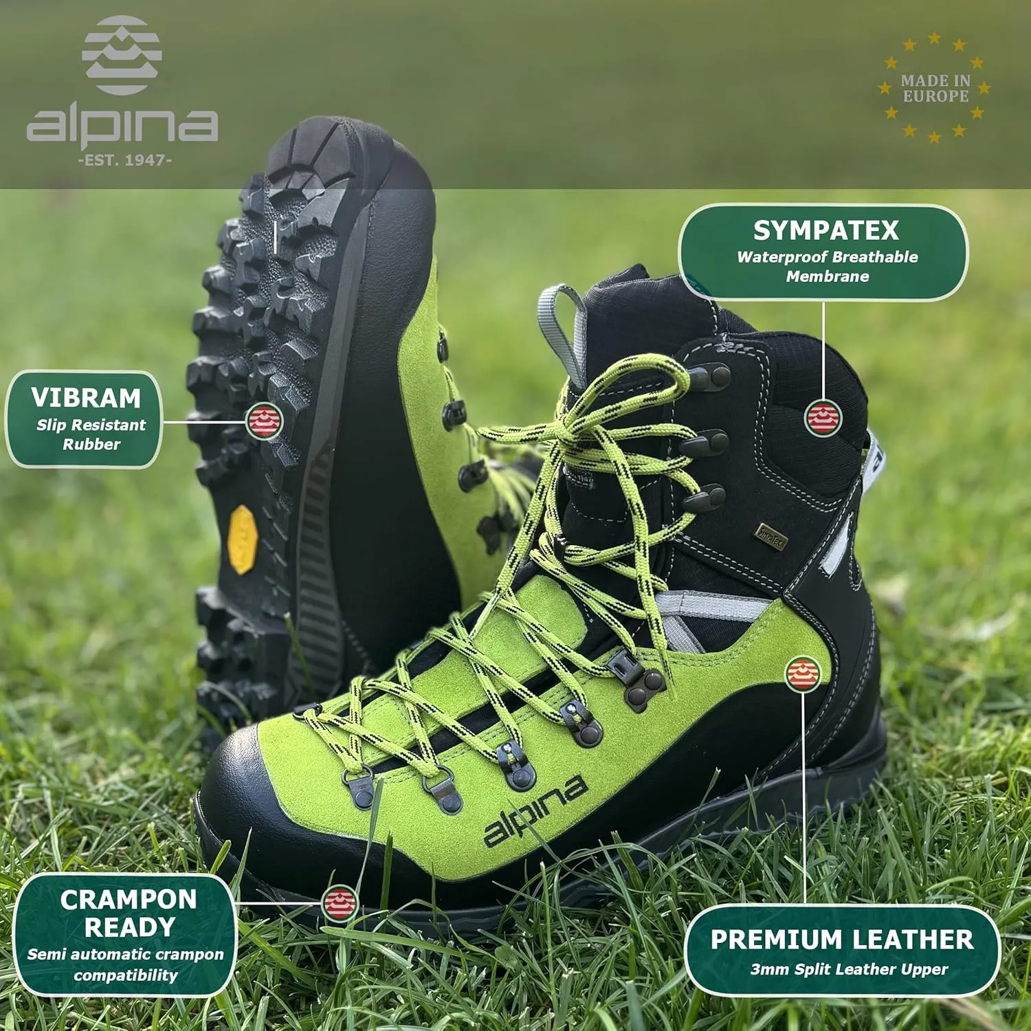 Alpina DIABLO Boots | Made in Europe