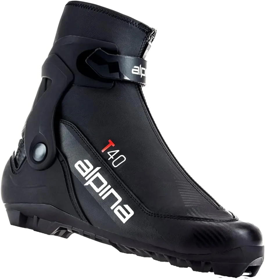 Alpina T 40 NNN Cross Country Ski Boots 2022-44/Black-Red