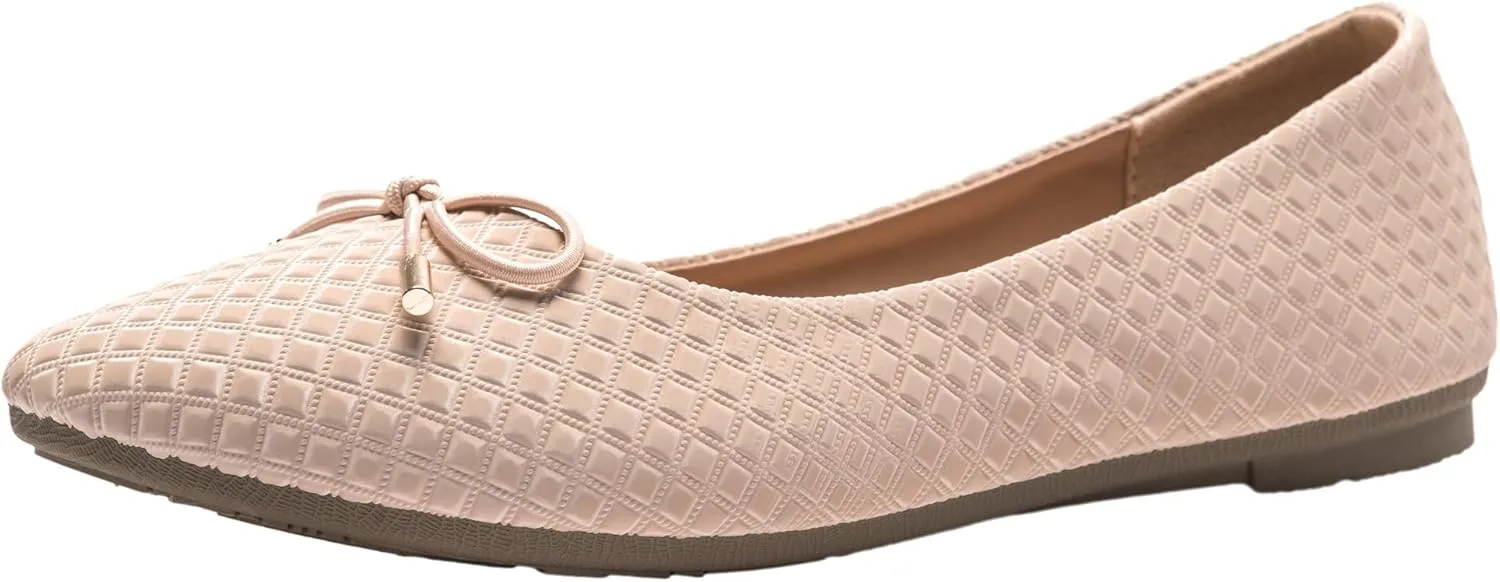 Alpine Swiss Claire Womens Ballet Flats Classic Round Toe Slip on Comfortable Flat Shoes