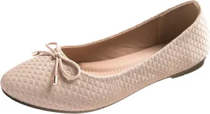 Alpine Swiss Claire Womens Ballet Flats Classic Round Toe Slip on Comfortable Flat Shoes