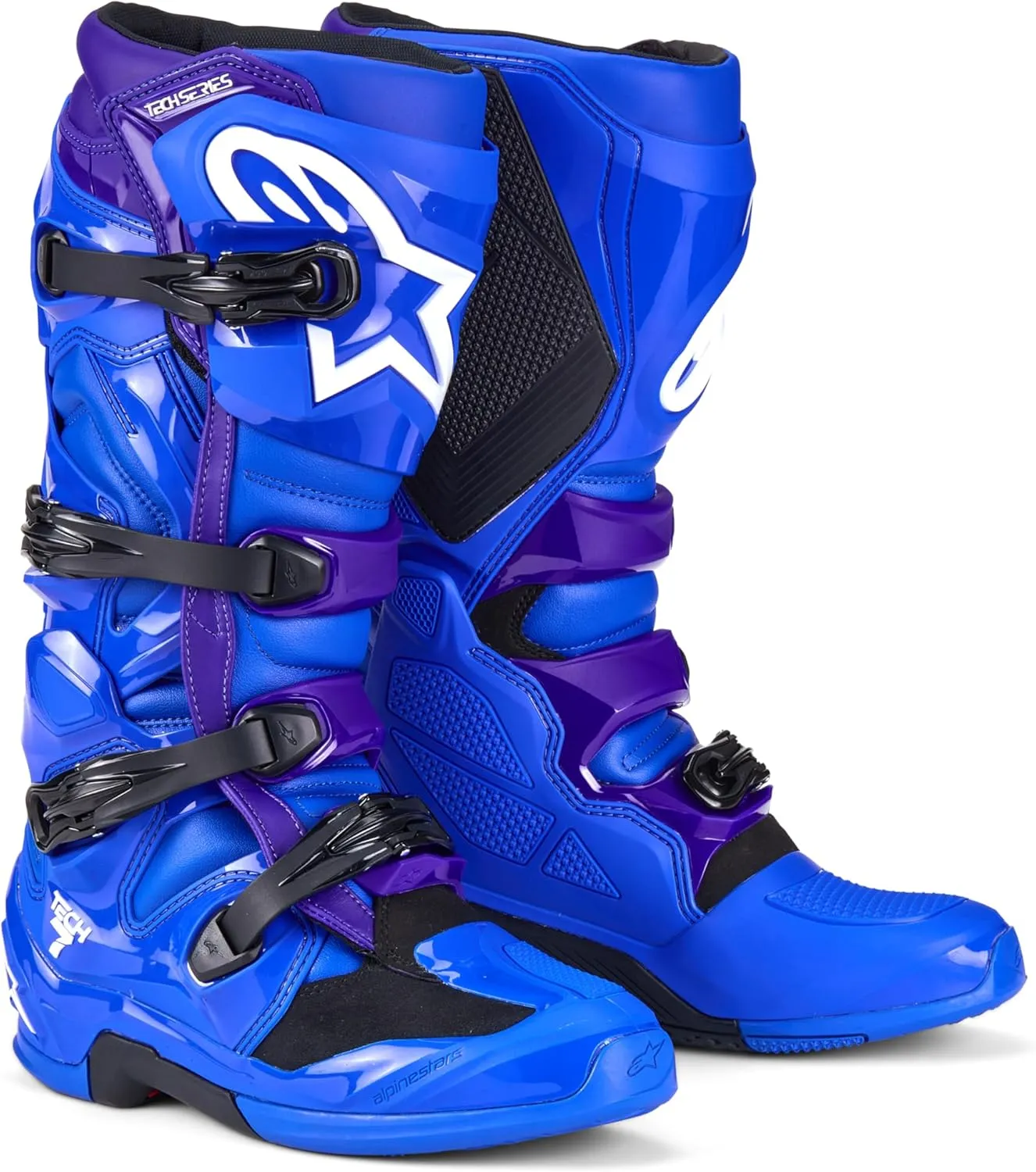 Alpinestars Tech 7 Boots, High-Performance Motocross Boots, CE Certified, 11, Blue