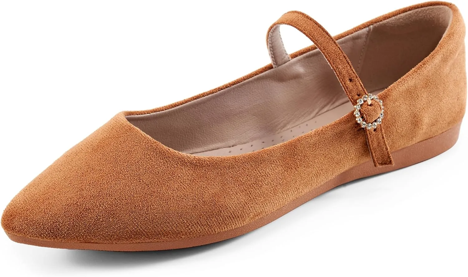Aomigoct Ballet Flats Shoes for Women: Dressy Comfortable Wedding Flat - Ladies Dress Casual Walking Shoe