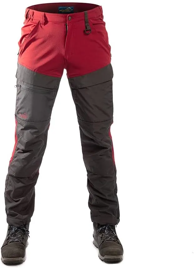 ARRAK OUTDOOR Hybrid Men Pants, 4-Way Stretch Fabric, Reinforcement Panels, 7 Belt Loops, for Great Outdoors
