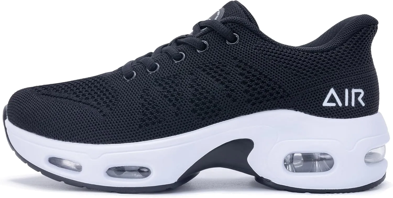 Autper Womens Running Shoes Air Slip on Tennis Athletic Walking Shoes Lightweight Comfortable Gym Workout Jogging Sport Sneakers US 6-11