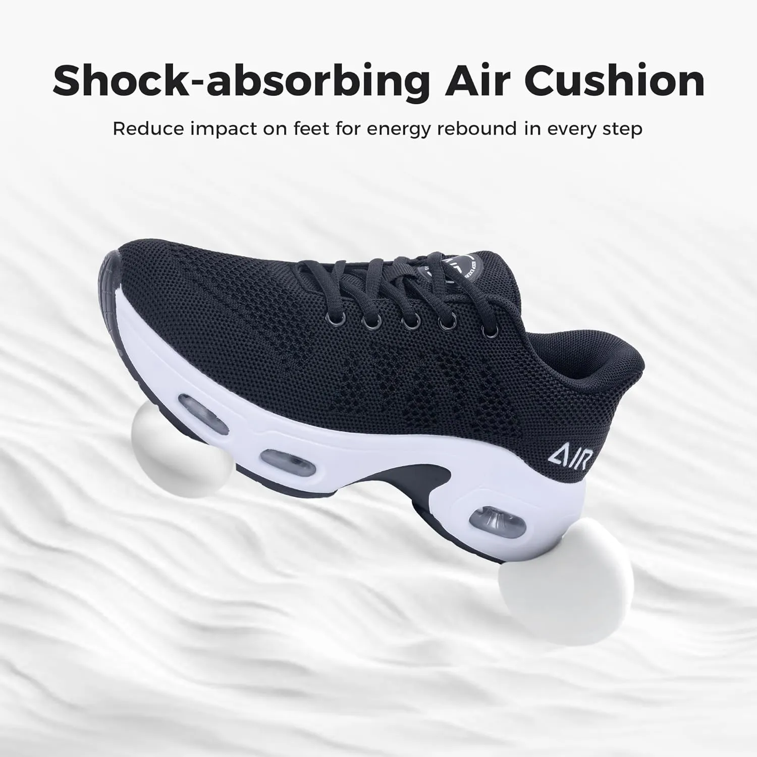 Autper Womens Running Shoes Air Slip on Tennis Athletic Walking Shoes Lightweight Comfortable Gym Workout Jogging Sport Sneakers US 6-11