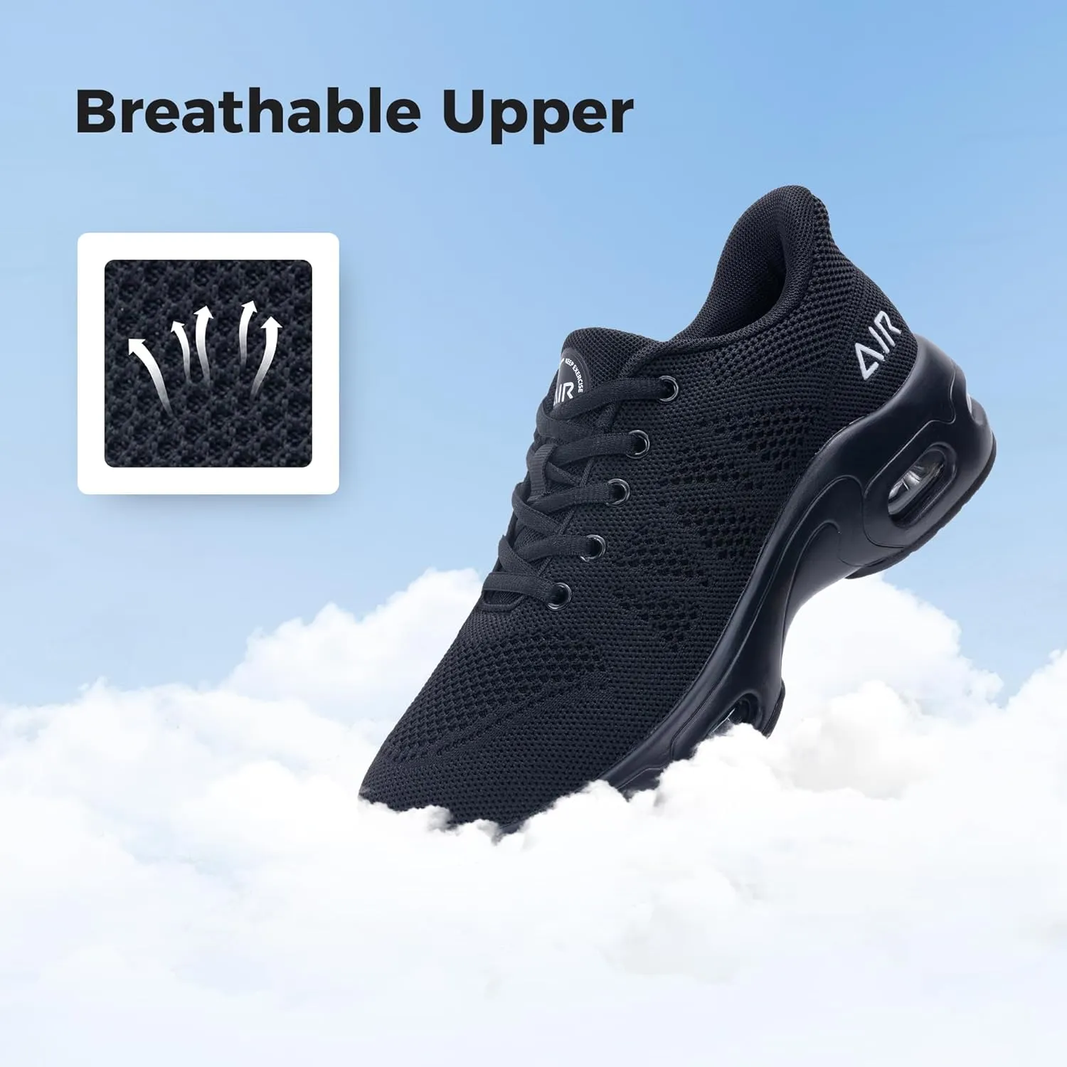 Autper Womens Running Shoes Air Slip on Tennis Athletic Walking Shoes Lightweight Comfortable Gym Workout Jogging Sport Sneakers US 6-11