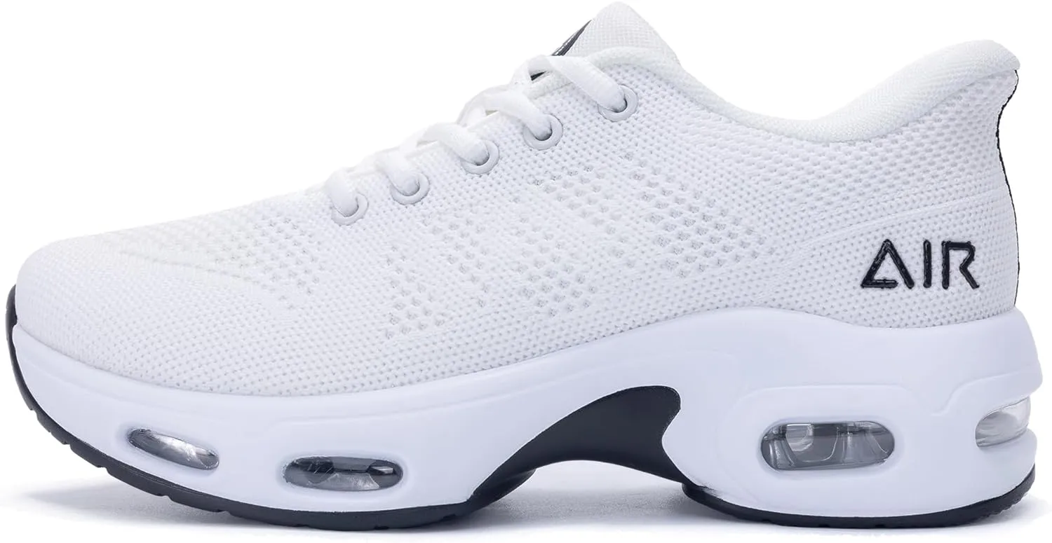 Autper Womens Running Shoes Air Slip on Tennis Athletic Walking Shoes Lightweight Comfortable Gym Workout Jogging Sport Sneakers US 6-11