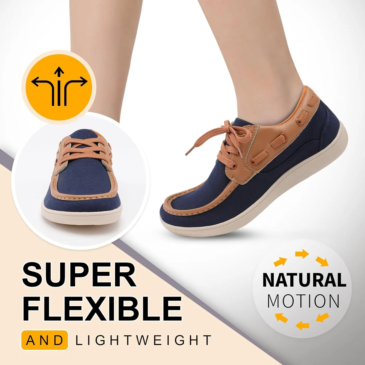 BARERUN Womens Walking Shoes Barefoot Minimalist Trail Running Shoes Wide Toe Zero Drop Tennis Sneakers for Jogging Hiking Athletic Lightweight Cross Training Shoes for Gym Office Driving