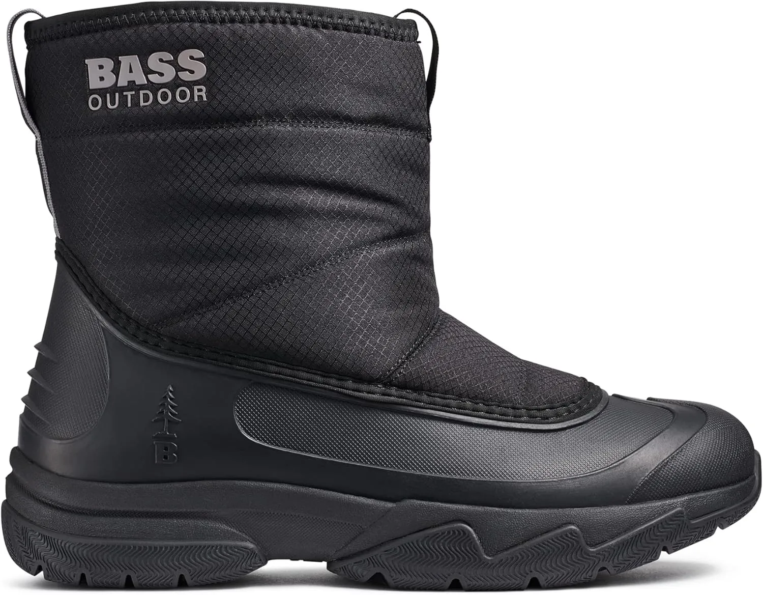 BASS OUTDOOR Men's Pull-on Boots for Snow, Rain Or Cold Weather Chelsea