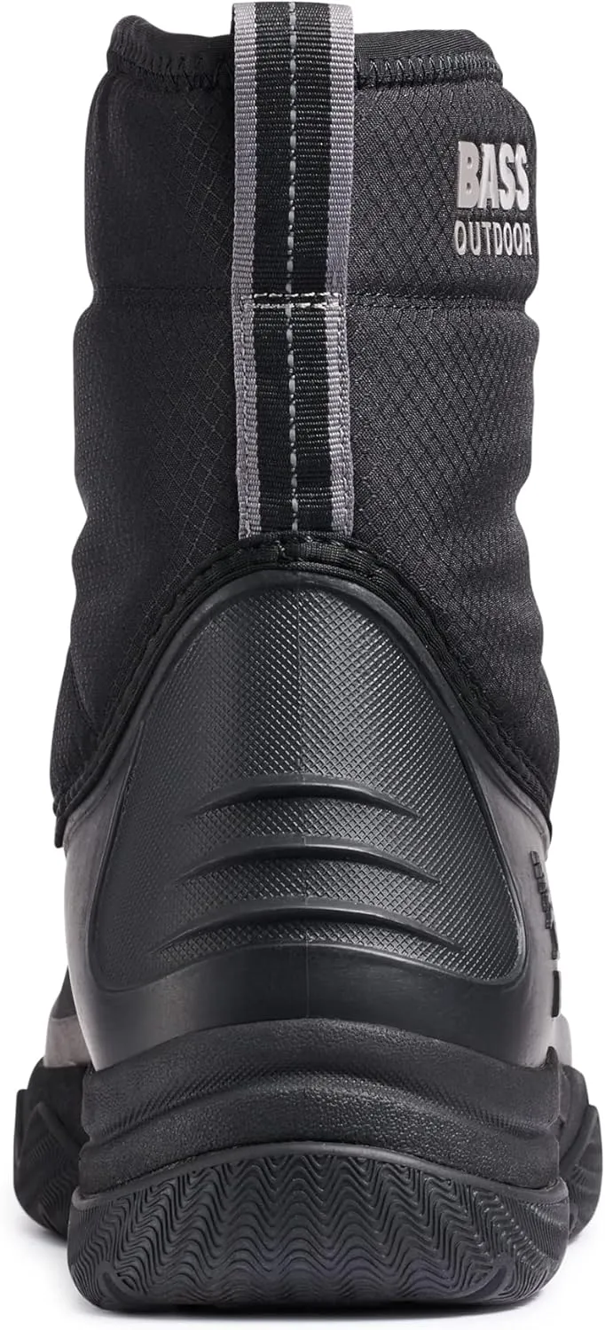BASS OUTDOOR Men's Pull-on Boots for Snow, Rain Or Cold Weather Chelsea