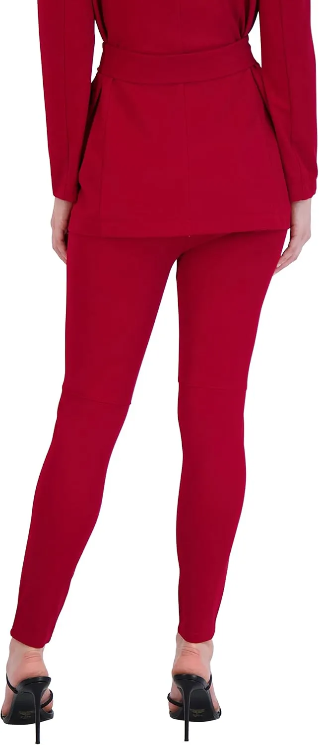 BCBGeneration Women's High Waisted Skinny Pant Side Zipper Legging