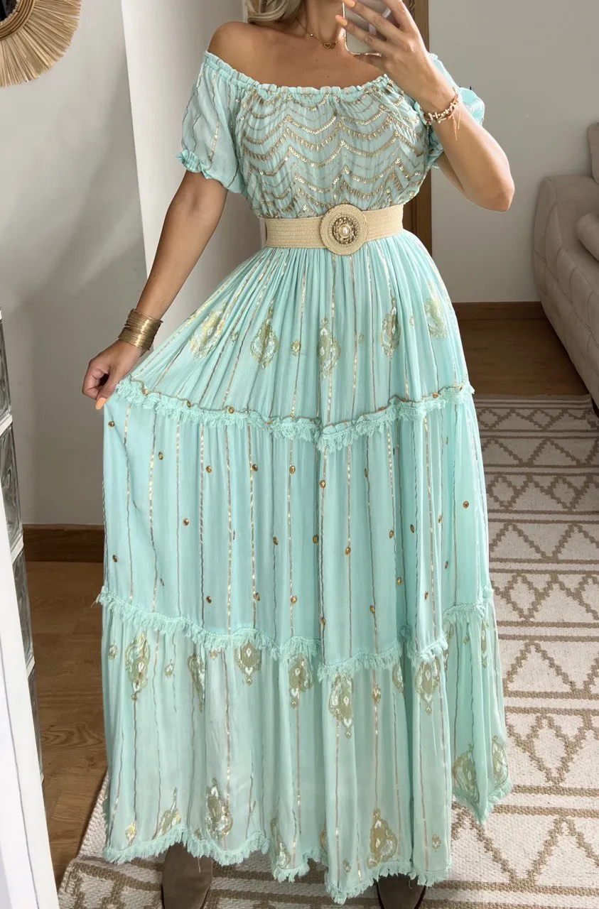 Bohemian Maxi Elegant Dress