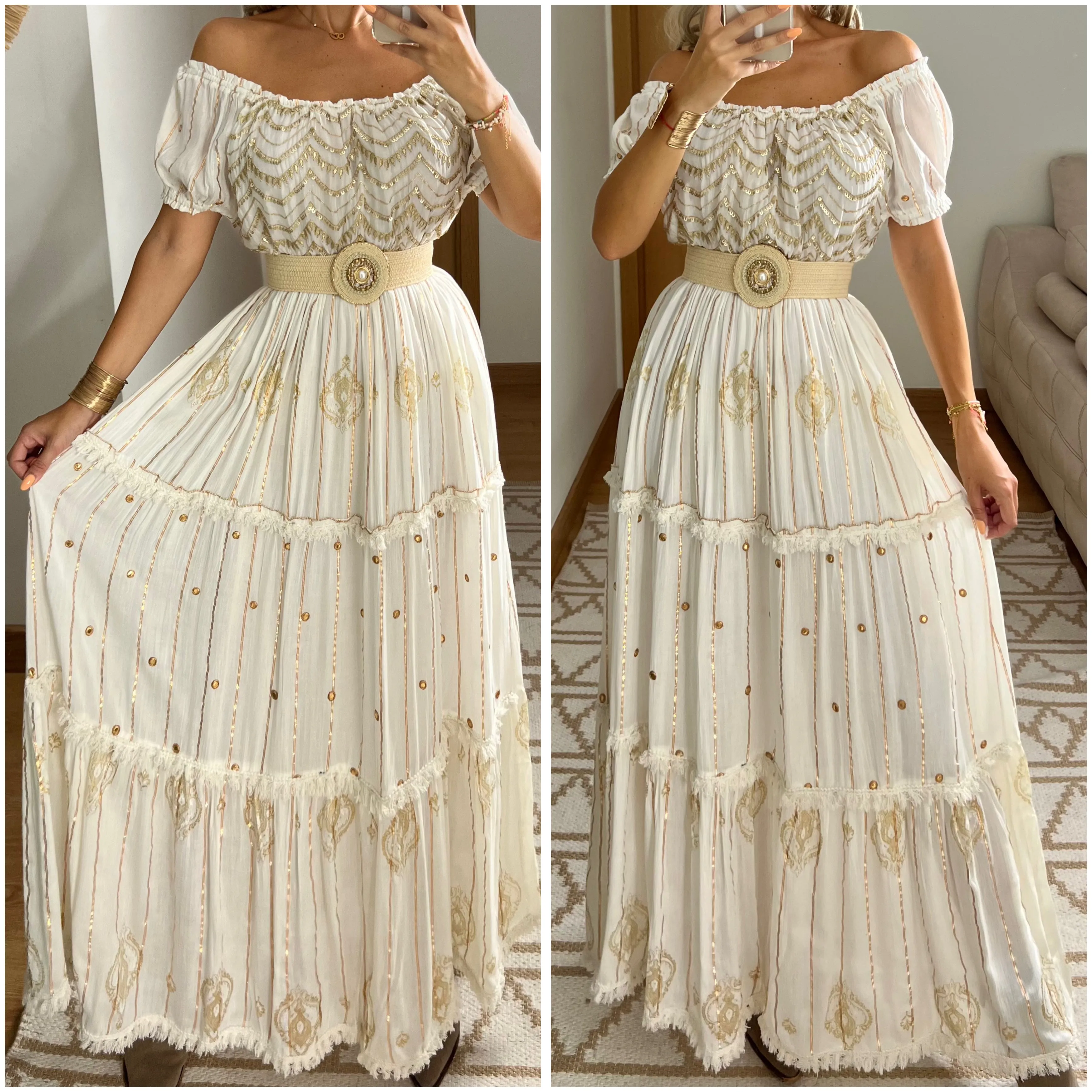 Bohemian Maxi Elegant Dress
