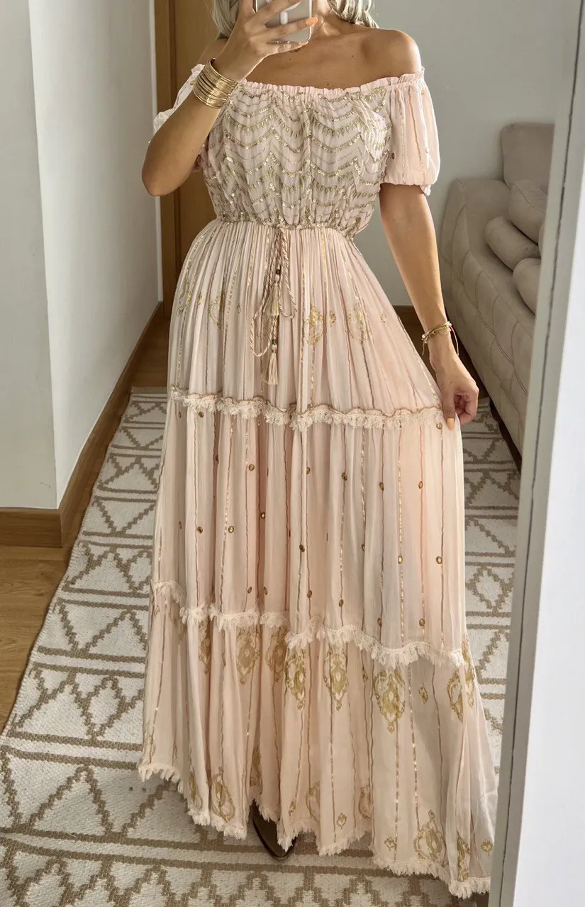 Bohemian Maxi Elegant Dress