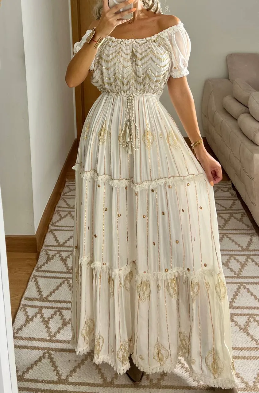 Bohemian Maxi Elegant Dress