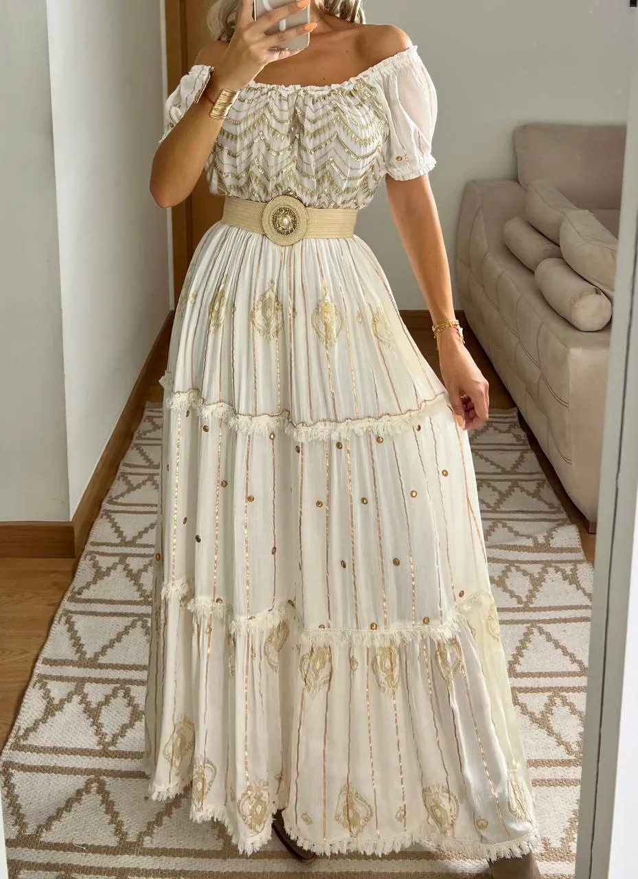 Bohemian Maxi Elegant Dress