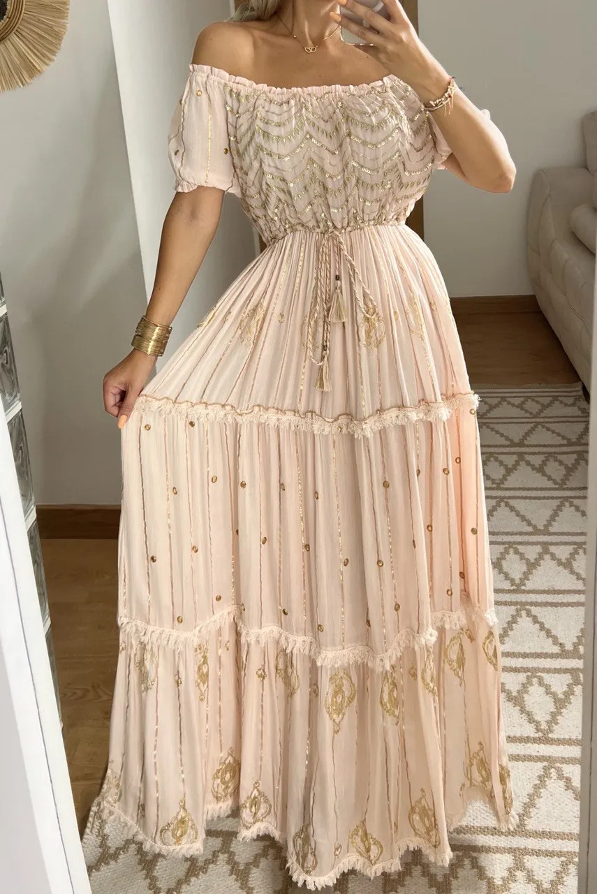 Bohemian Maxi Elegant Dress