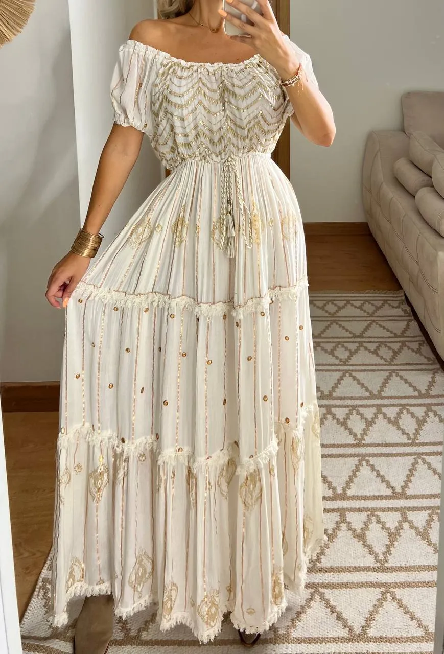 Bohemian Maxi Elegant Dress