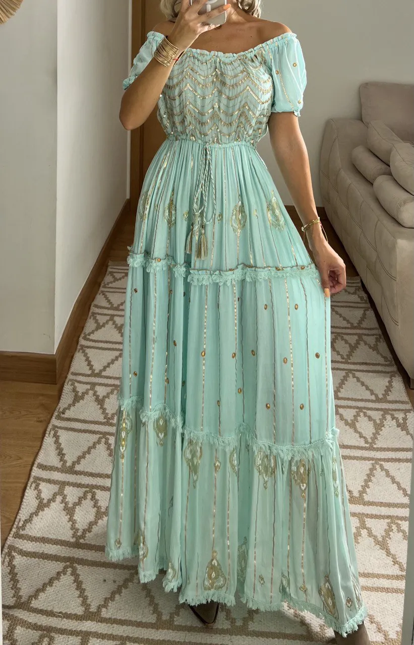 Bohemian Maxi Elegant Dress