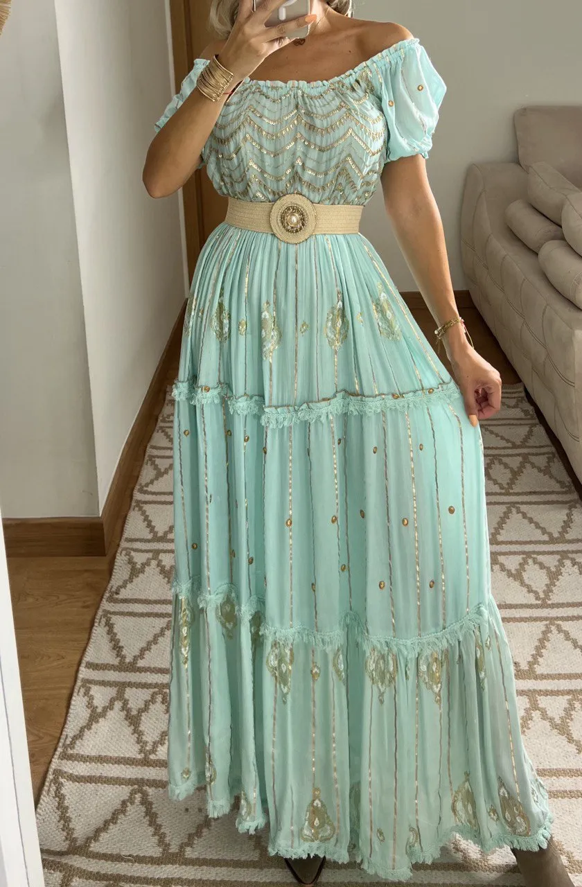 Bohemian Maxi Elegant Dress
