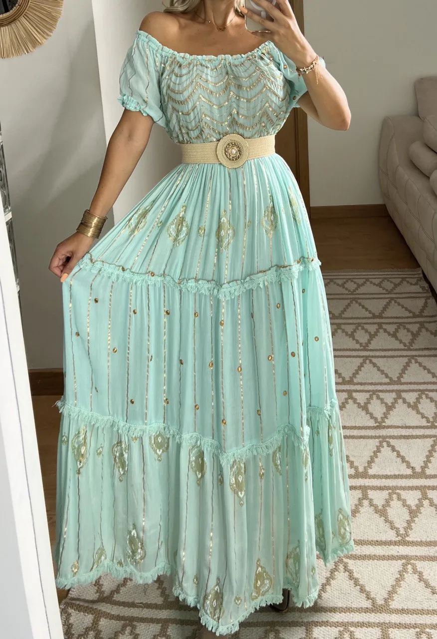 Bohemian Maxi Elegant Dress