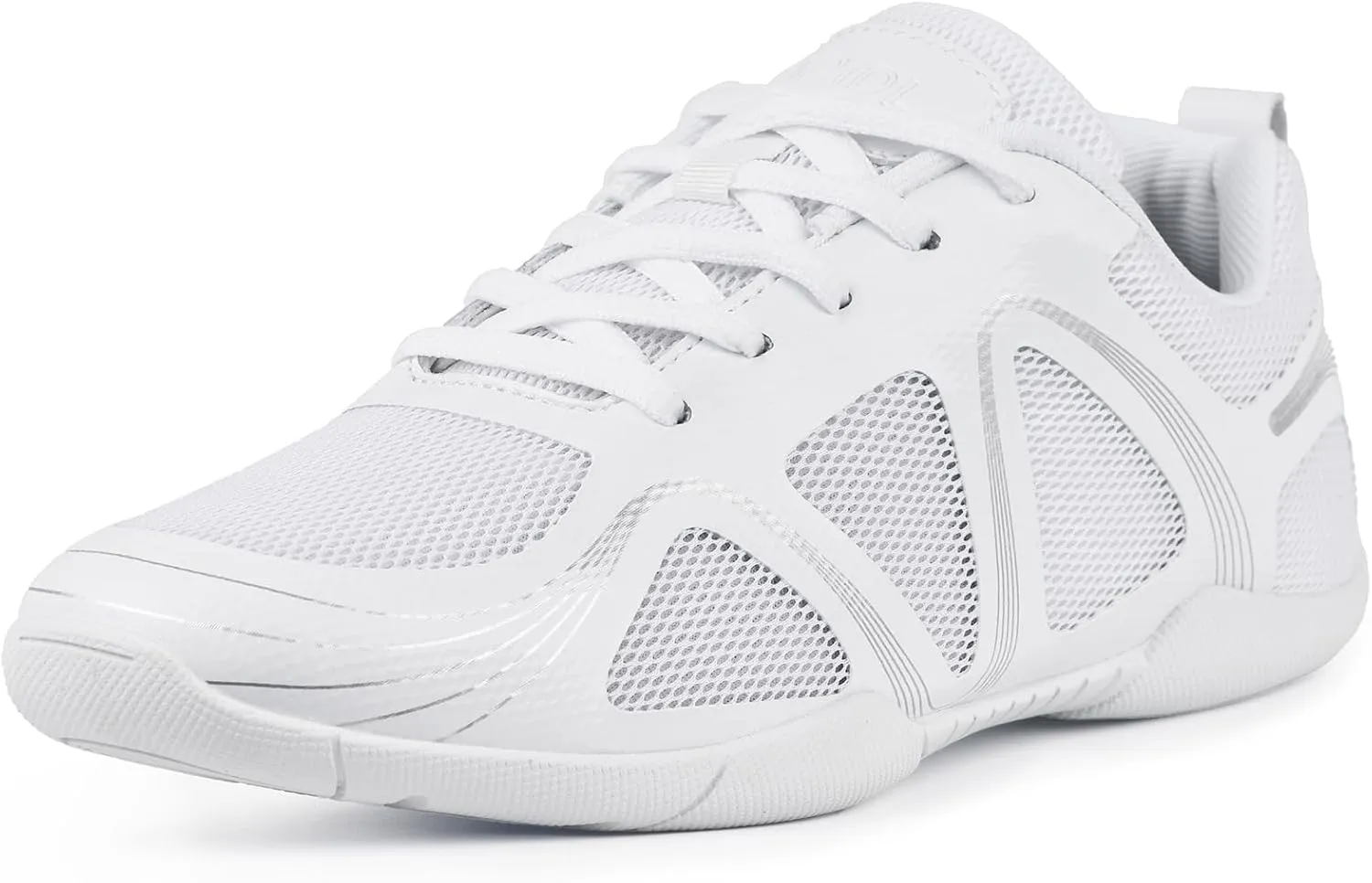 CADIDL Cheer Shoes for Women White Cheerleading Athletic Dance Shoes Girls Flats Tennis Walking Sneakers