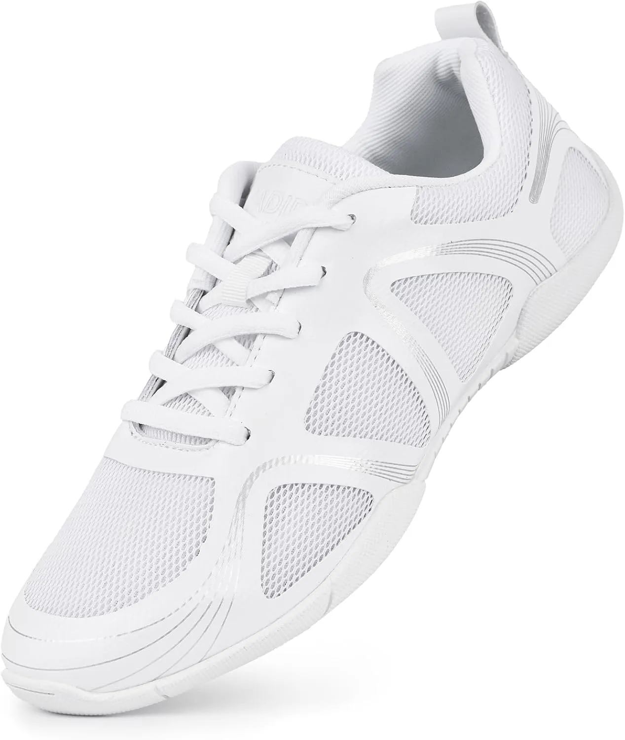 CADIDL Cheer Shoes for Women White Cheerleading Athletic Dance Shoes Girls Flats Tennis Walking Sneakers