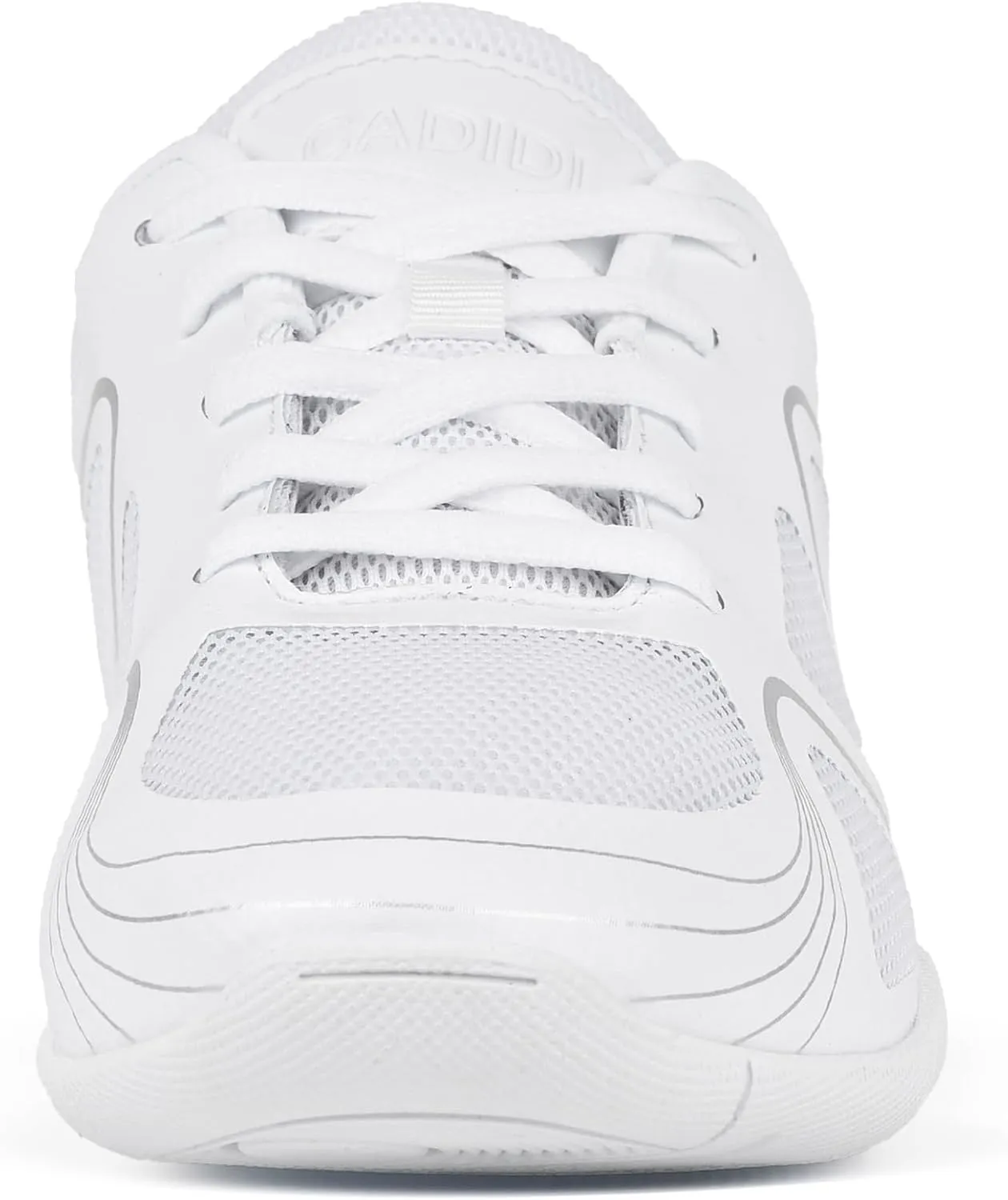 CADIDL Cheer Shoes for Women White Cheerleading Athletic Dance Shoes Girls Flats Tennis Walking Sneakers