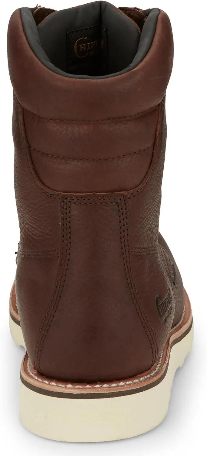 Chippewa Men's Edge Walker Waterproof Moc Work Boot Soft Toe - Soft Toe, Durable Leather, All-Day Comfort Work Boots for Men