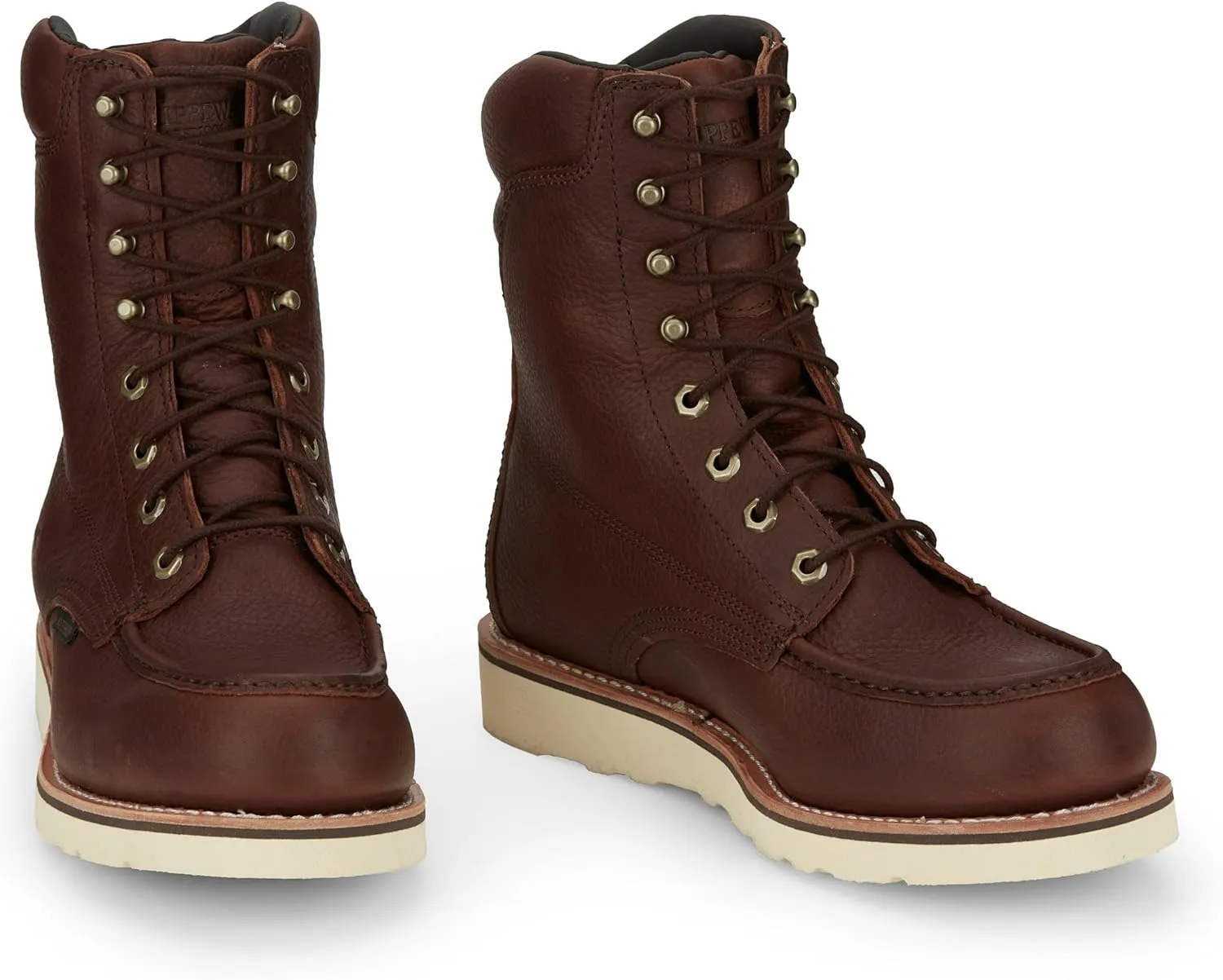 Chippewa Men's Edge Walker Waterproof Moc Work Boot Soft Toe - Soft Toe, Durable Leather, All-Day Comfort Work Boots for Men