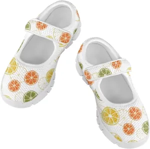 Coloranimal Mary Jane Shoes for Girls Casual Dress Shoes Single Buckle Princess Shoes Girls Flats Back to School Uniform Shoes