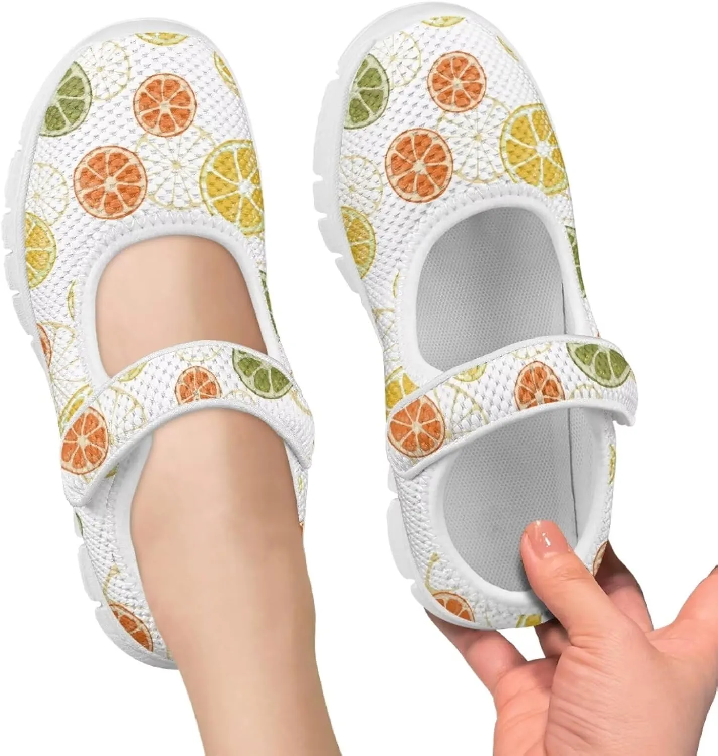 Coloranimal Mary Jane Shoes for Girls Casual Dress Shoes Single Buckle Princess Shoes Girls Flats Back to School Uniform Shoes