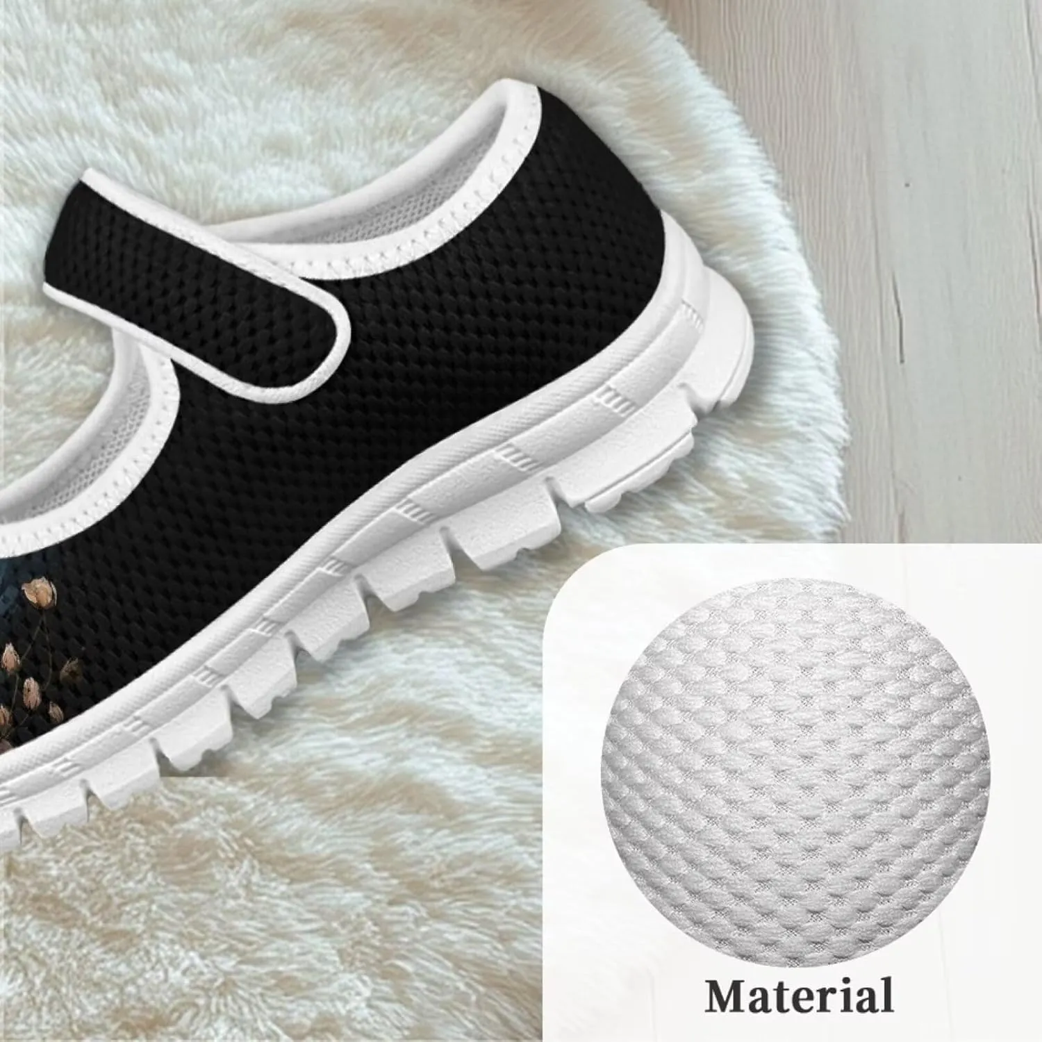 Coloranimal Mary Jane Shoes Girls Dress Shoes Single Buckle Girls' Flats Uniform Shoes Casual Princess Shoes with Anti Skid Sole