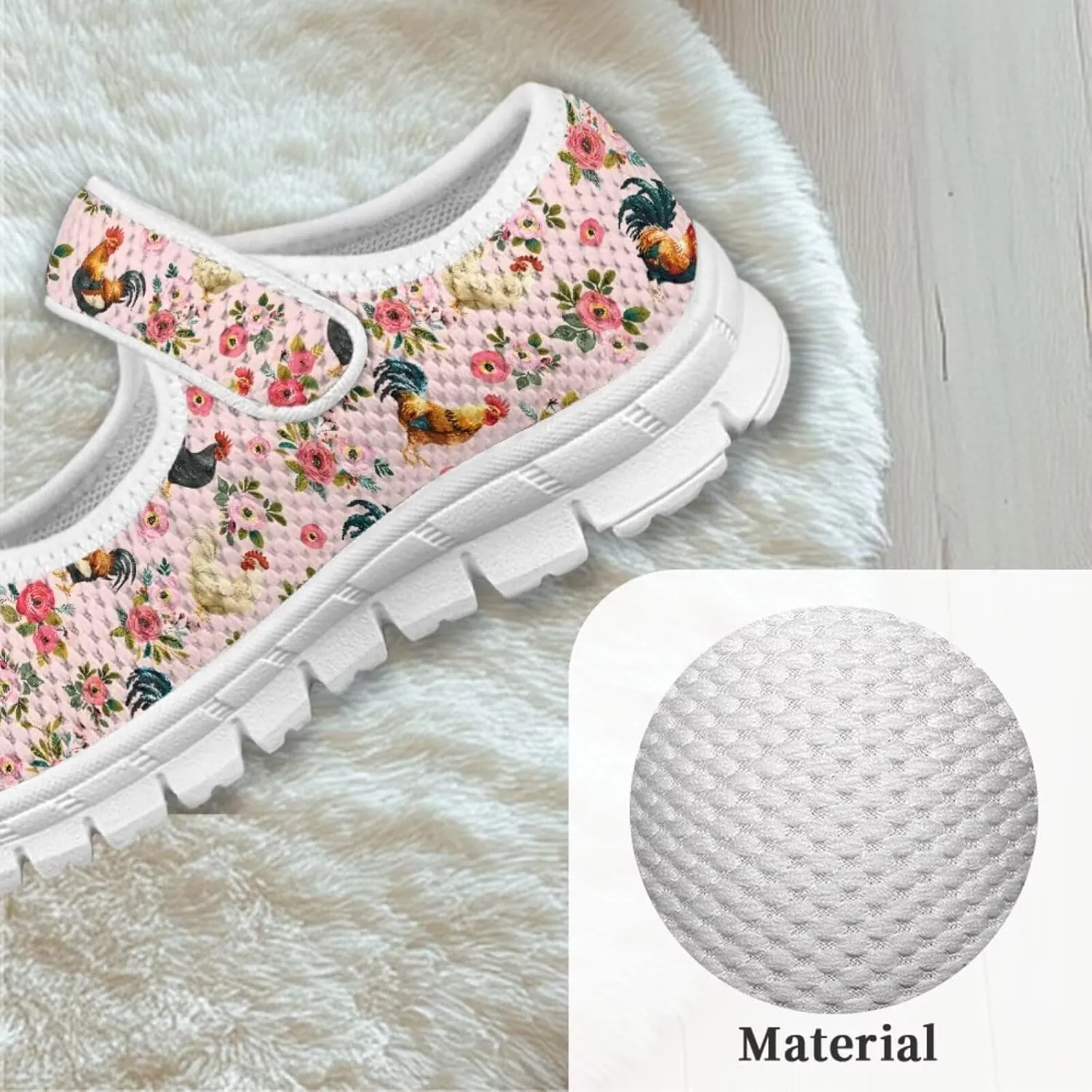 Coloranimal Mary Jane Shoes Girls' Flats Uniform Shoes for Girls Dress Shoes Princess Shoes Ballet Flats Buckle Strap Back to School Footwear