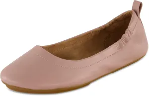 CUSHIONAIRE Women's Misty Comfort Flat with  Memory Foam, Wide Widths Available