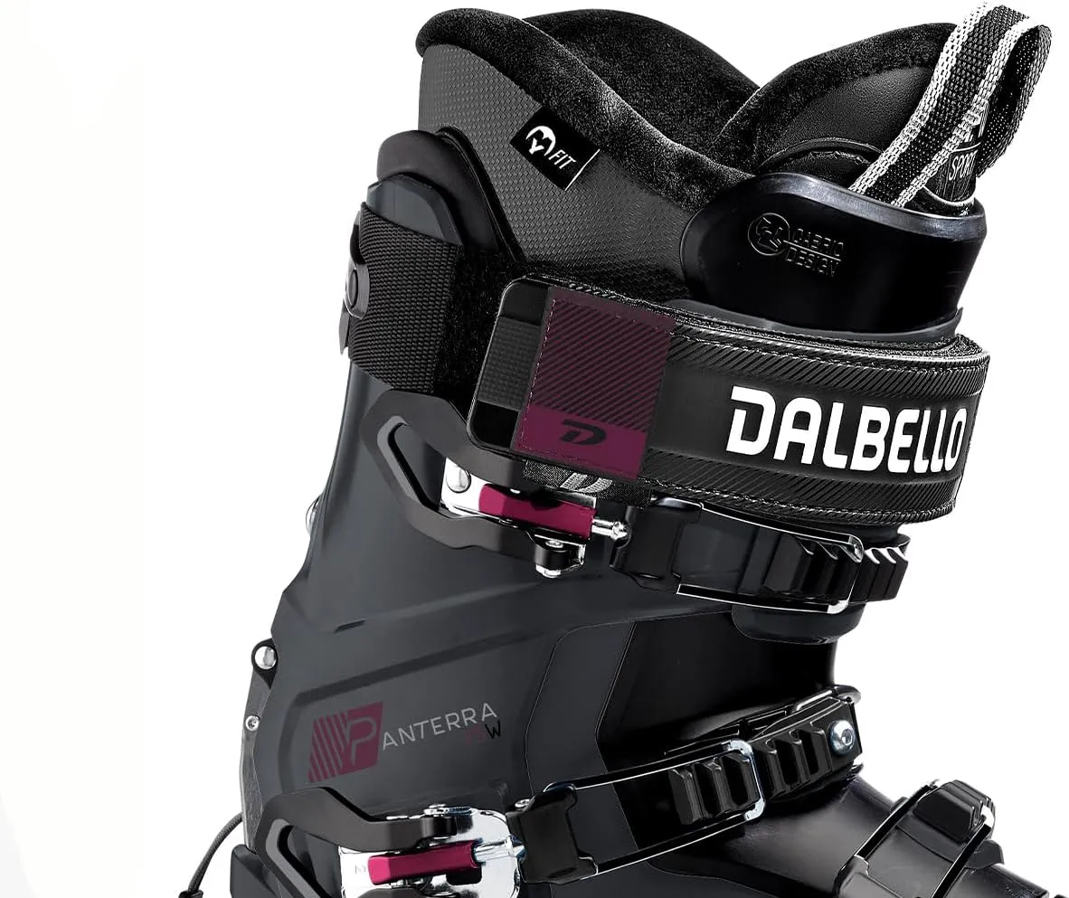DALBELLO Women's Panterra 75 Ski Boots 2024 - All-Mountain, Soft Flex, 75 Flex Rating - for Beginners and Intermediate Skiers