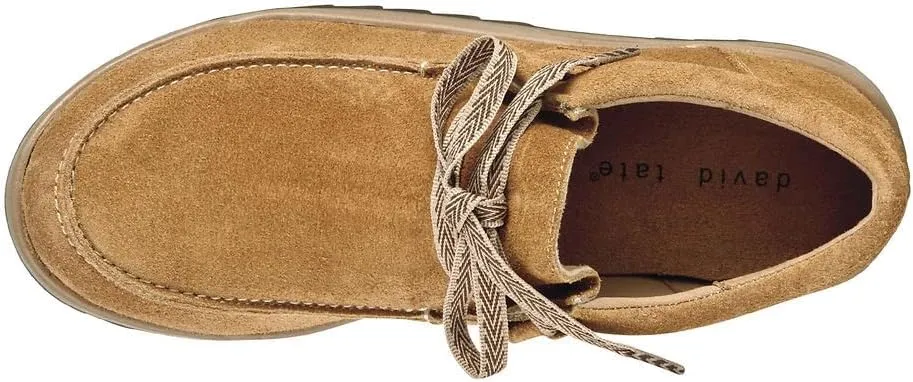 David Tate Womens Mojo Suede Wallabee Chukka Boots