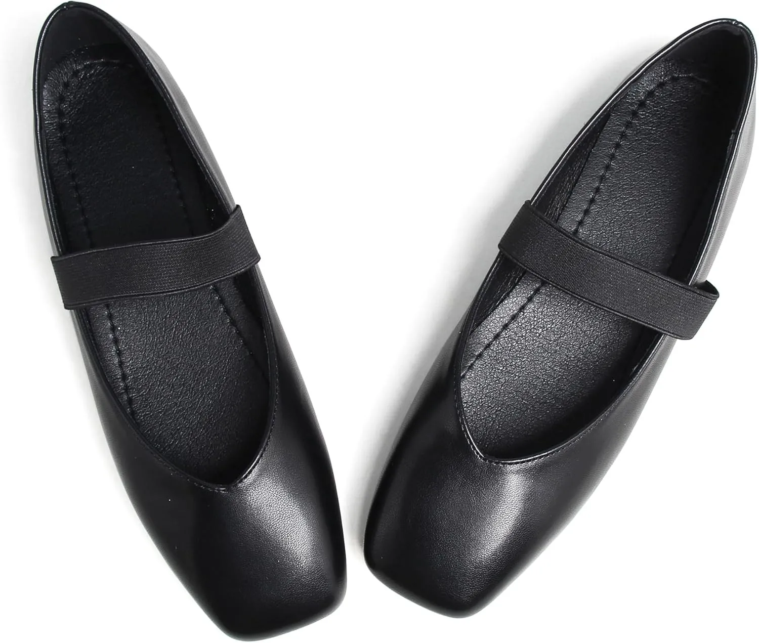 Dear Time Women's Flat Mary Jane Shoes Ankle Strap Round Toe Chinese Style Ballet Flats Casual Walking Shoes