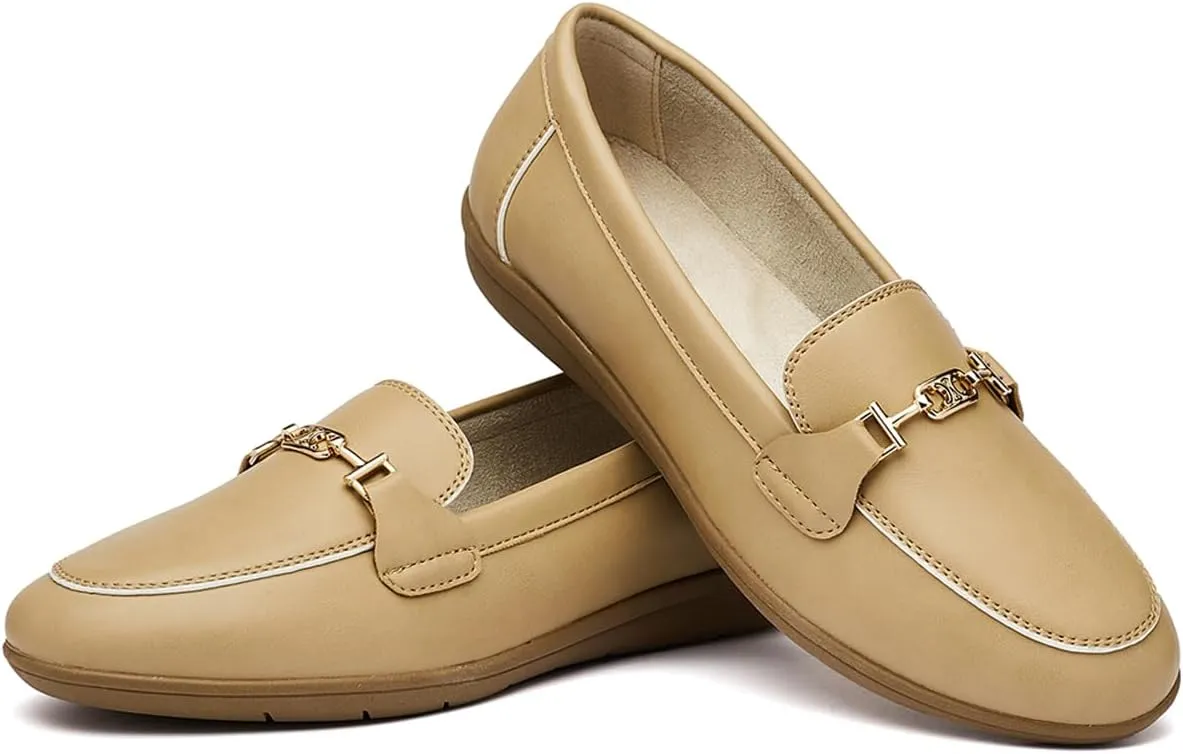 DeYashopin Women's Flats Shoes Non-Slip Ballet Shoes for Dressy Occasions,Walking and Driving Lightweight & Flexible for Comfort