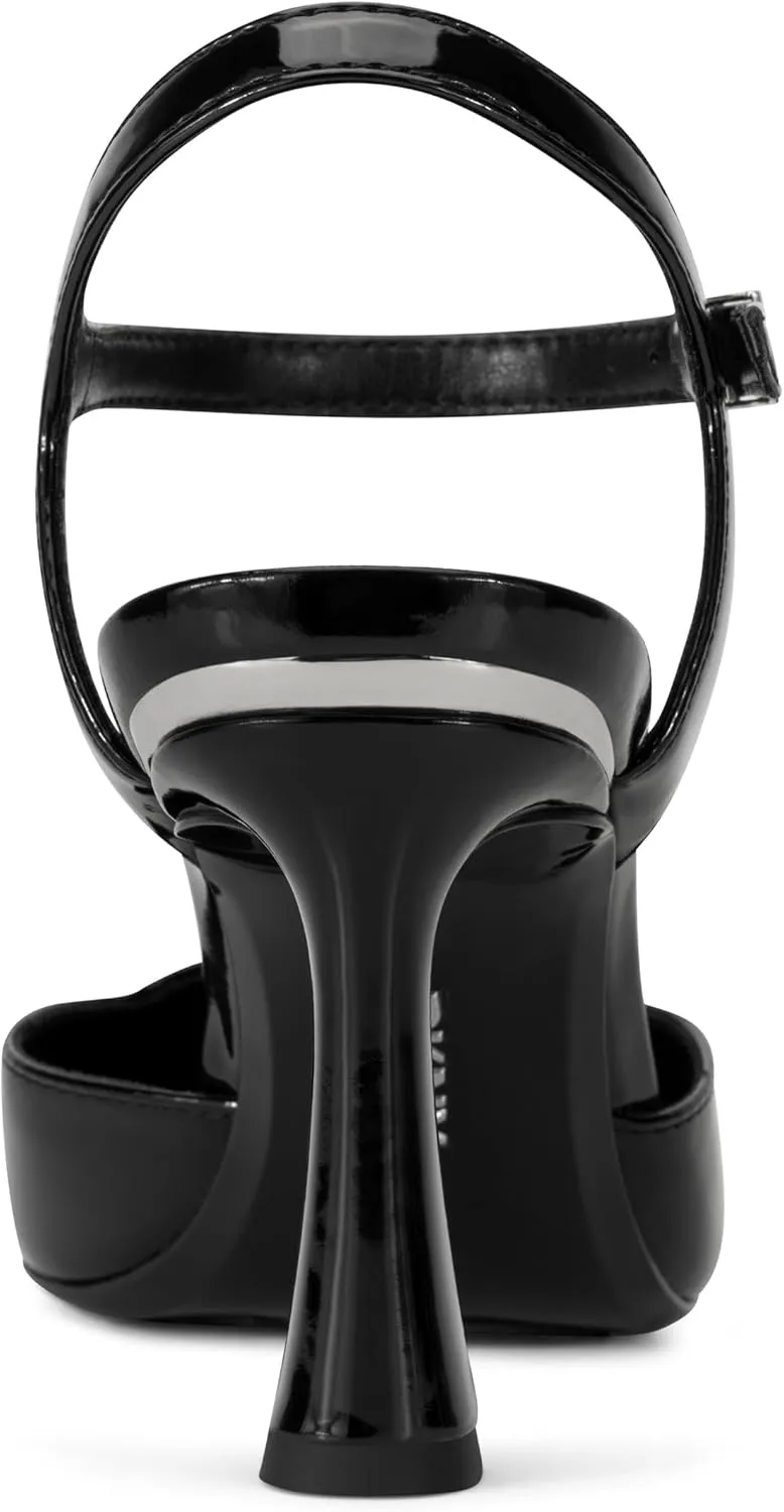 DKNY Women's Ceana Evening Pointed Toe Pump with Ankle Strap