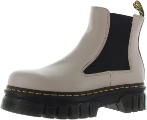 Dr. Martens Women's Audrick Nappa Leather Platform Chelsea Boots Combat