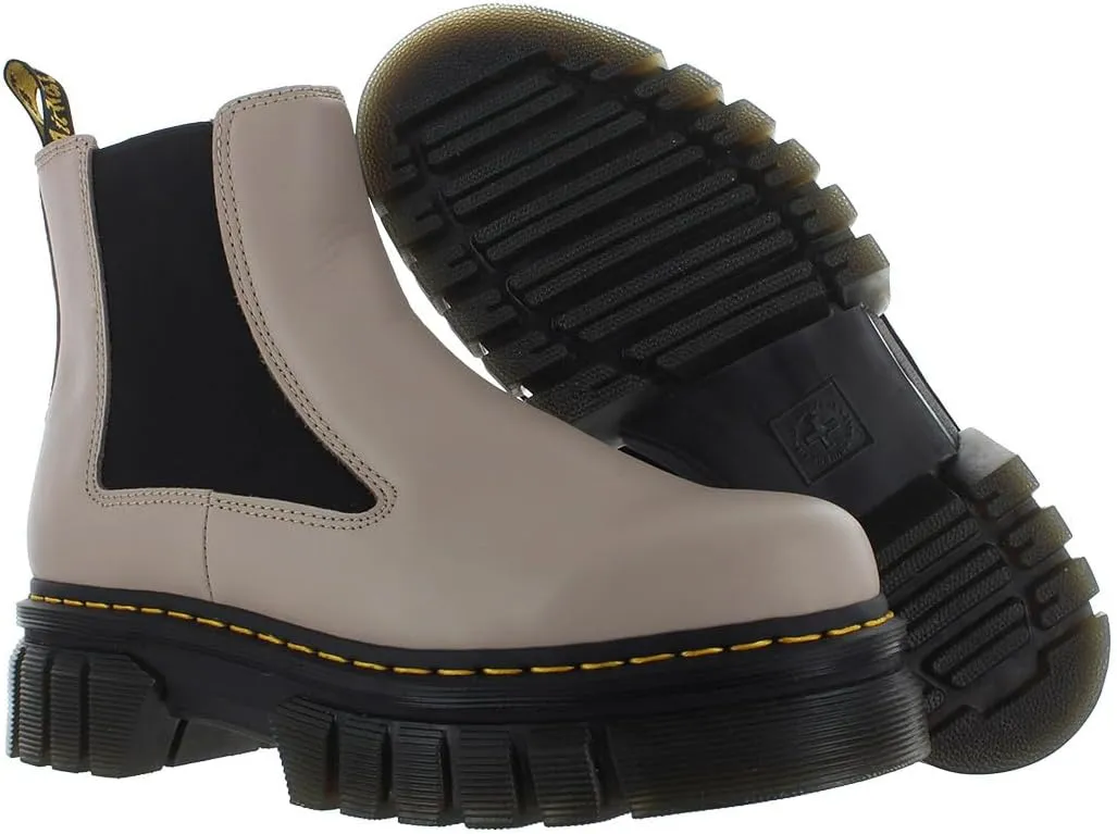 Dr. Martens Women's Audrick Nappa Leather Platform Chelsea Boots Combat
