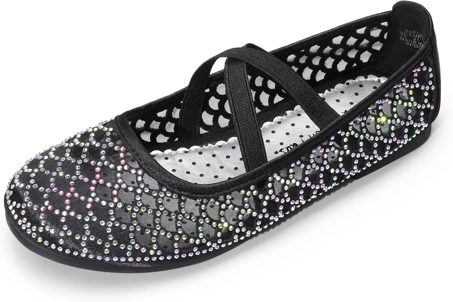 DREAM PAIRS Girls Ballerina Dress Shoes Mary Jane Flats