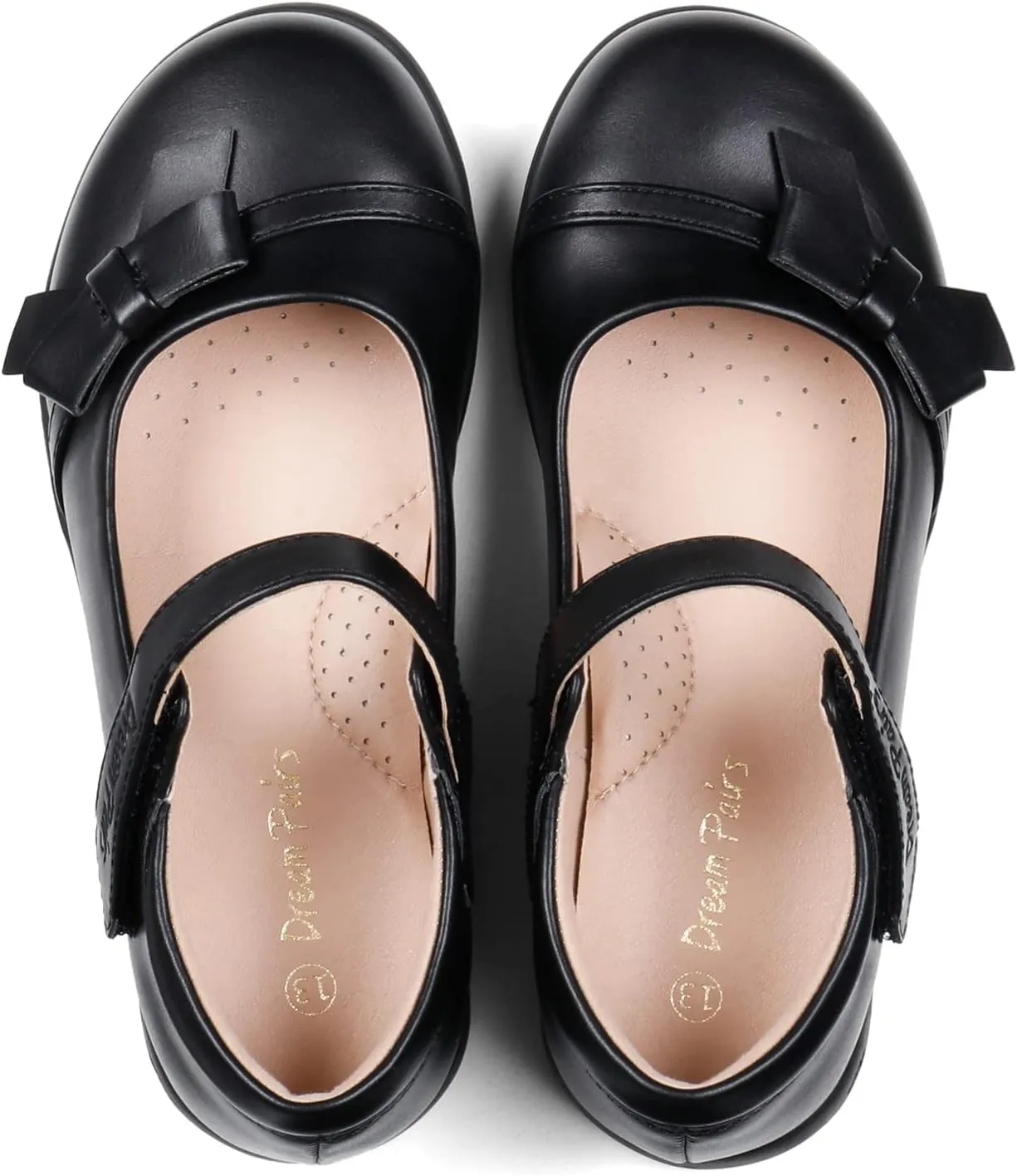 DREAM PAIRS Girls School Uniform Shoes Mary Jane Dress Flats(Little Kid/Big Kid)