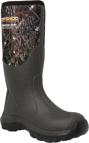 Dryshod Evalusion Hi Lightweight Rubber Hunting Boots | Waterproof | Camo | Insulated